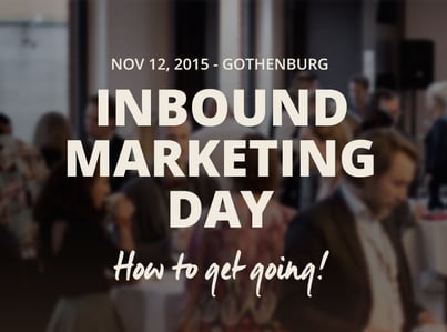 Save the date: Inbound Marketing Day 2015